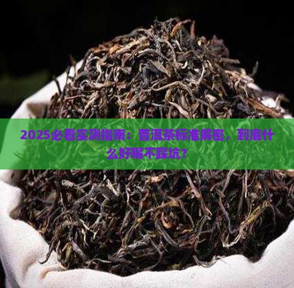 普洱茶国家标准普洱茶什么好喝