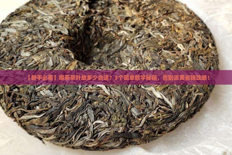 喝茶茶叶放多少合适