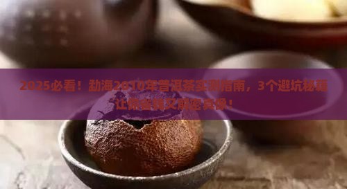 勐海2010年普洱茶
