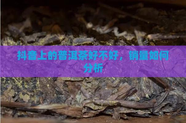 抖音上的普洱茶好不好，销量如何分析