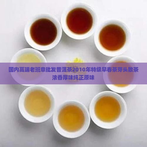 国内高端老班章批发普洱茶2010年特级早春茶芽头散茶浓香厚味纯正原味