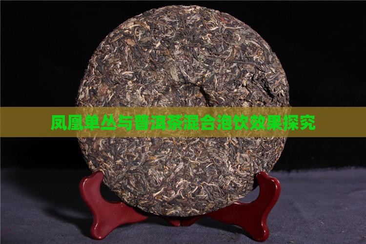 凤凰单丛与普洱茶混合泡饮效果探究