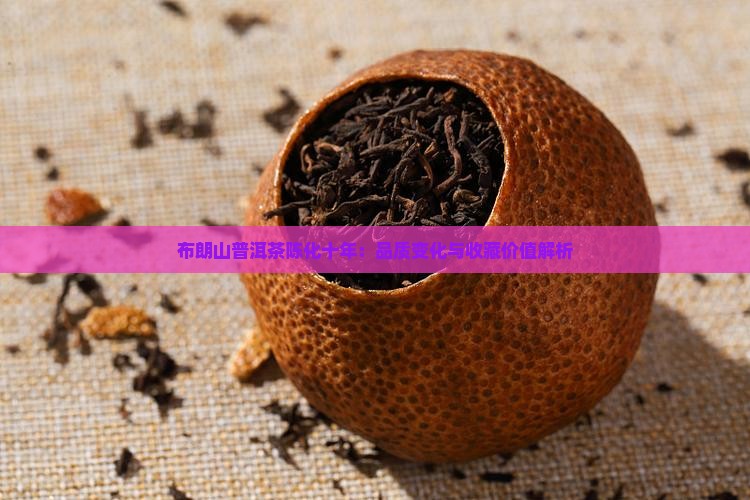 布朗山普洱茶陈化十年：品质变化与收藏价值解析