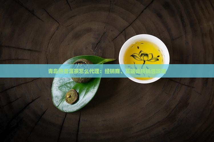 青岛熟普洱茶怎么代理：经销商、高端会所销售攻略