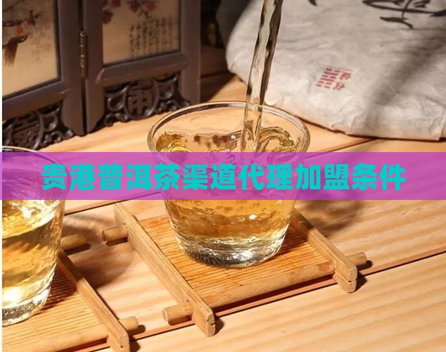 贵港普洱茶渠道代理加盟条件