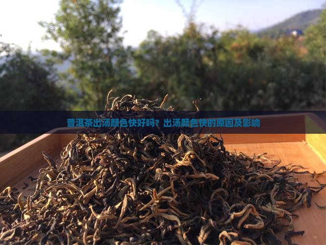 普洱茶出汤颜色快好吗？出汤颜色快的原因及影响