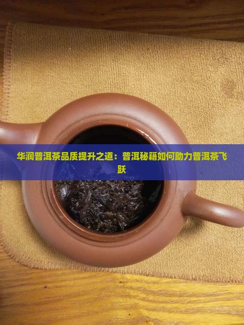 华润普洱茶品质提升之道：普洱秘籍如何助力普洱茶飞跃