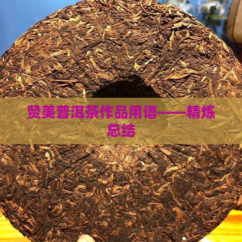 赞美普洱茶作品用语——精炼总结