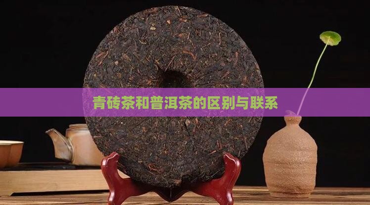 青砖茶和普洱茶的区别与联系