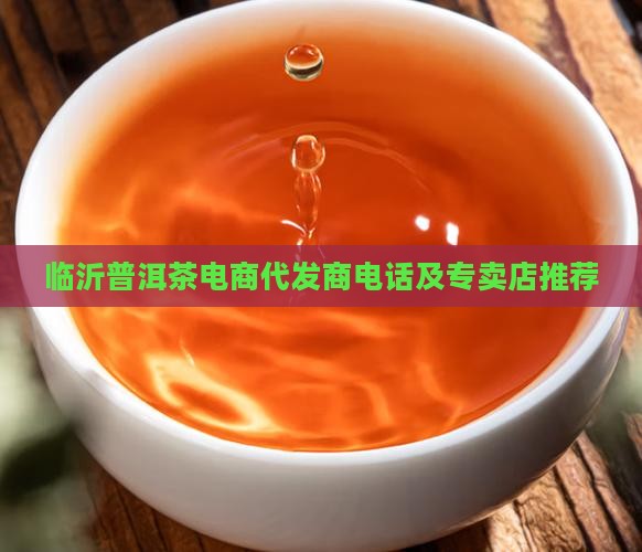 临沂普洱茶电商代发商电话及专卖店推荐