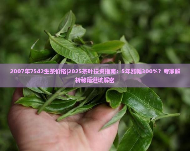 2007年7542生茶价格