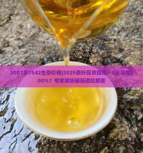 2007年7542生茶价格