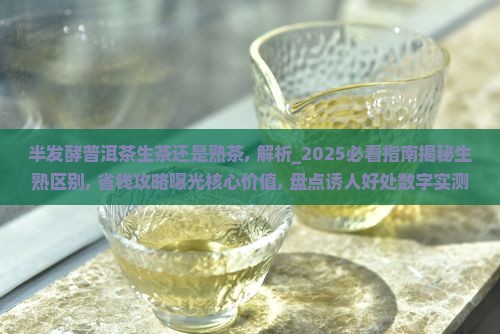 半发酵普洱茶生茶还是熟茶
