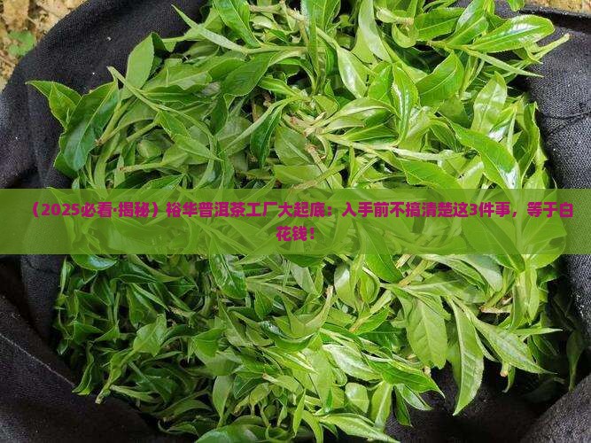 裕华普洱茶工厂