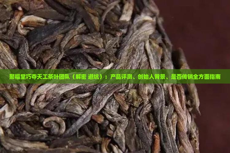 聚福堂巧夺天工茶叶团队