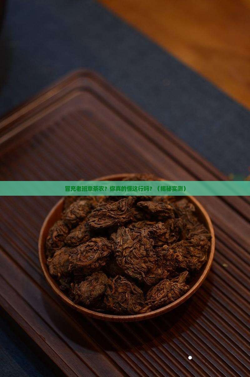 冒充老班章茶农