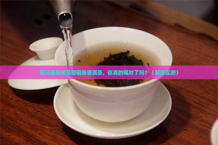郎河老茶坊高原明珠普洱茶