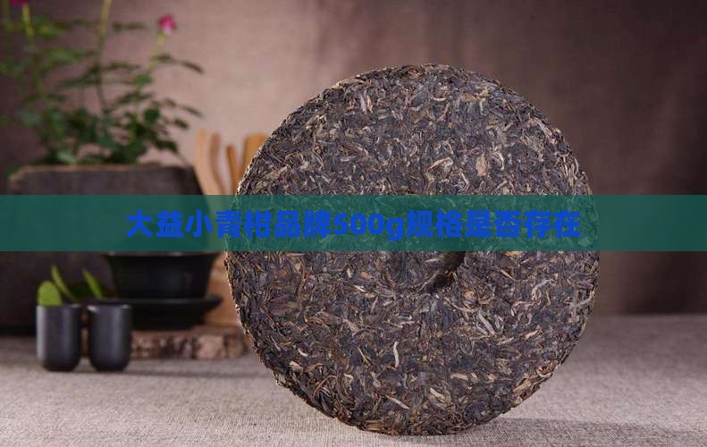 大益茶小青柑有500g的吗