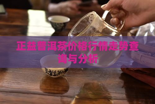 正益普洱茶价格行情