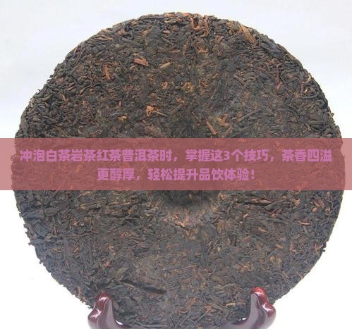 冲泡白茶岩茶红茶普洱茶时