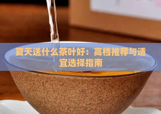 夏天送什么茶叶好：高档推荐与适宜选择指南
