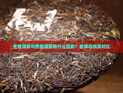 生普洱茶与熟普洱茶有什么区别？差异功效及对比