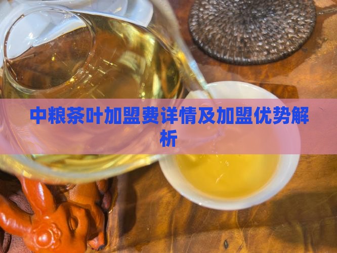 中粮茶叶加盟费详情及加盟优势解析