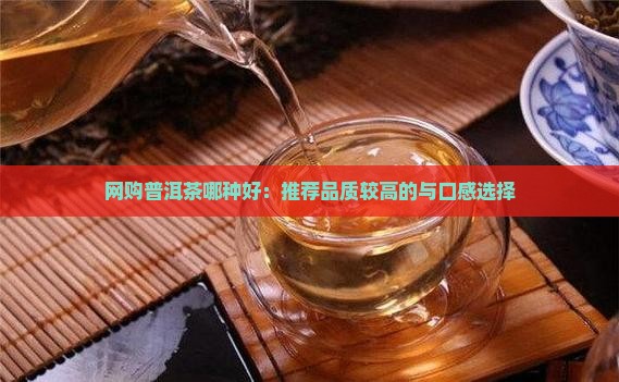 网购普洱茶哪种好：推荐品质较高的与口感选择