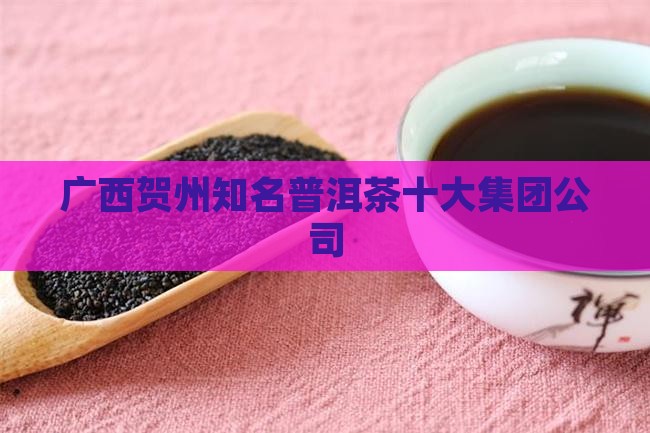 广西贺州知名普洱茶十大集团公司