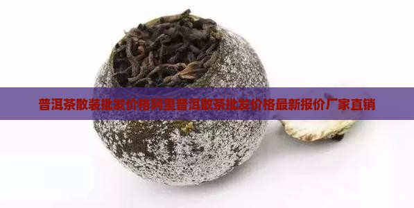普洱茶散装批发价格阿里普洱散茶批发价格最新报价厂家直销