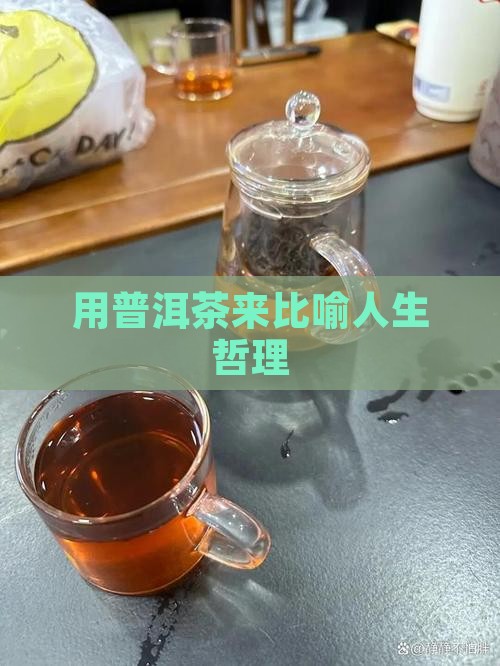 用普洱茶来比喻人生哲理
