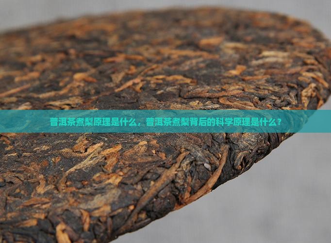 普洱茶煮梨原理是什么，普洱茶煮梨背后的科学原理是什么？