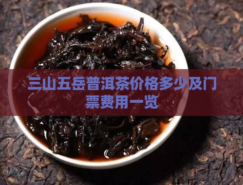 三山五岳普洱茶价格多少及门票费用一览