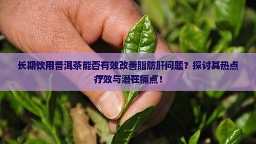长期饮用普洱茶能否有效改善脂肪肝问题？探讨其热点疗效与潜在痛点！