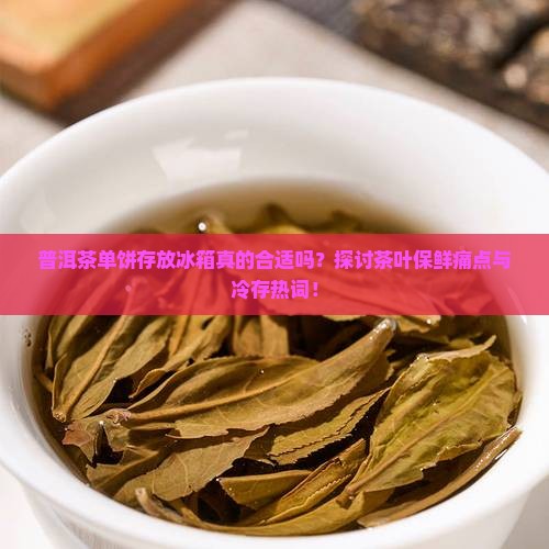 普洱茶单饼存放冰箱真的合适吗？探讨茶叶保鲜痛点与冷存热词！
