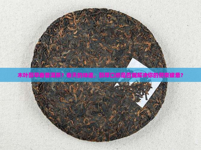 木叶醇早春普洱茶？春天的味道，醇厚口感是否能解决你的熬夜疲惫？
