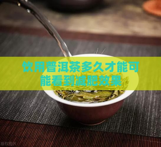 饮用普洱茶多久才能可能看到减肥效果