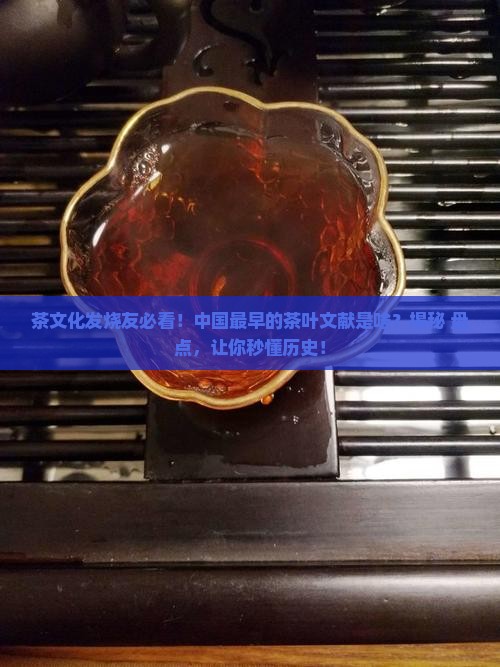 中国最早的茶叶文献是