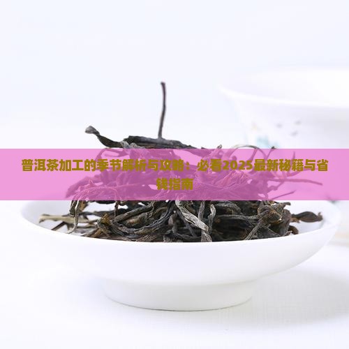 普洱茶加工的季节