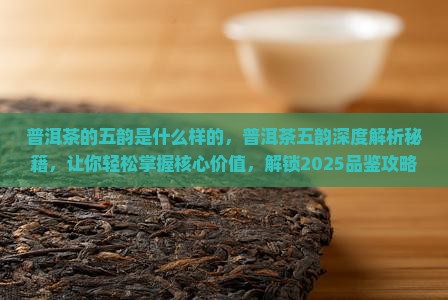 普洱茶的五韵是什么样的