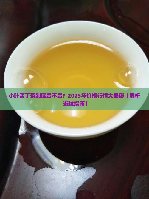 小叶苦丁茶的价格行情