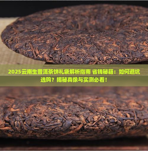 云南生普洱茶饼礼袋