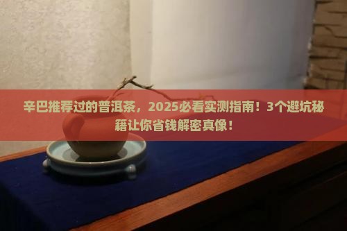 辛巴推荐过的普洱茶