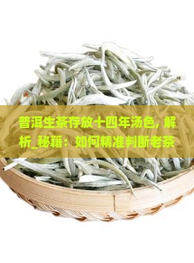 普洱生茶存放十四年汤色