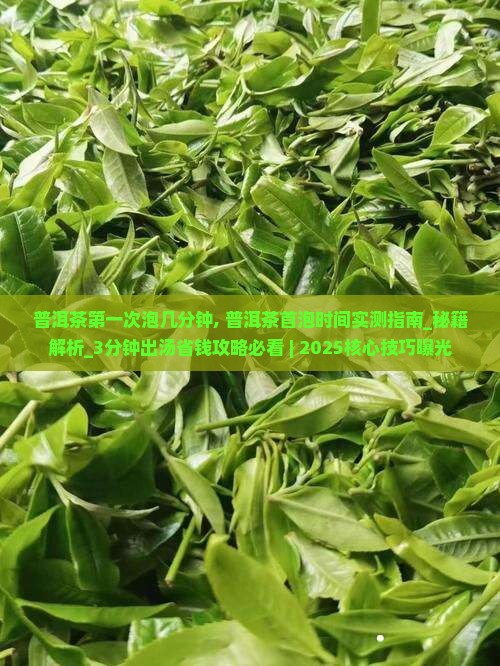普洱茶第一次泡几分钟