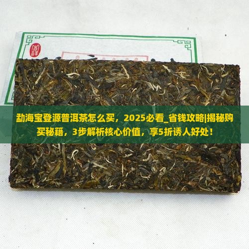 勐海宝登源普洱茶怎么买