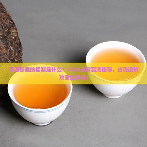 普洱茶漂浮棉絮状物