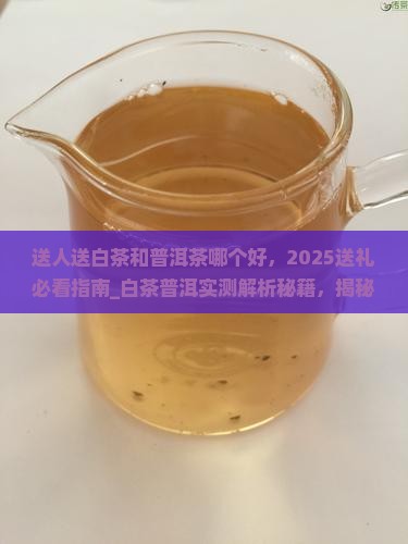 送人送白茶和普洱茶哪个好