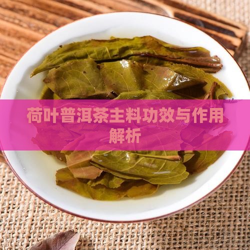 荷叶普洱茶和浠