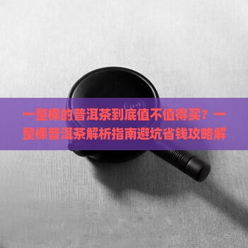 一整棵的普洱茶